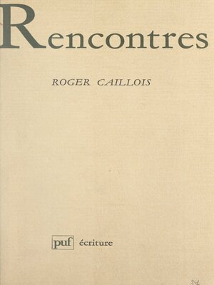 cover image of Rencontres